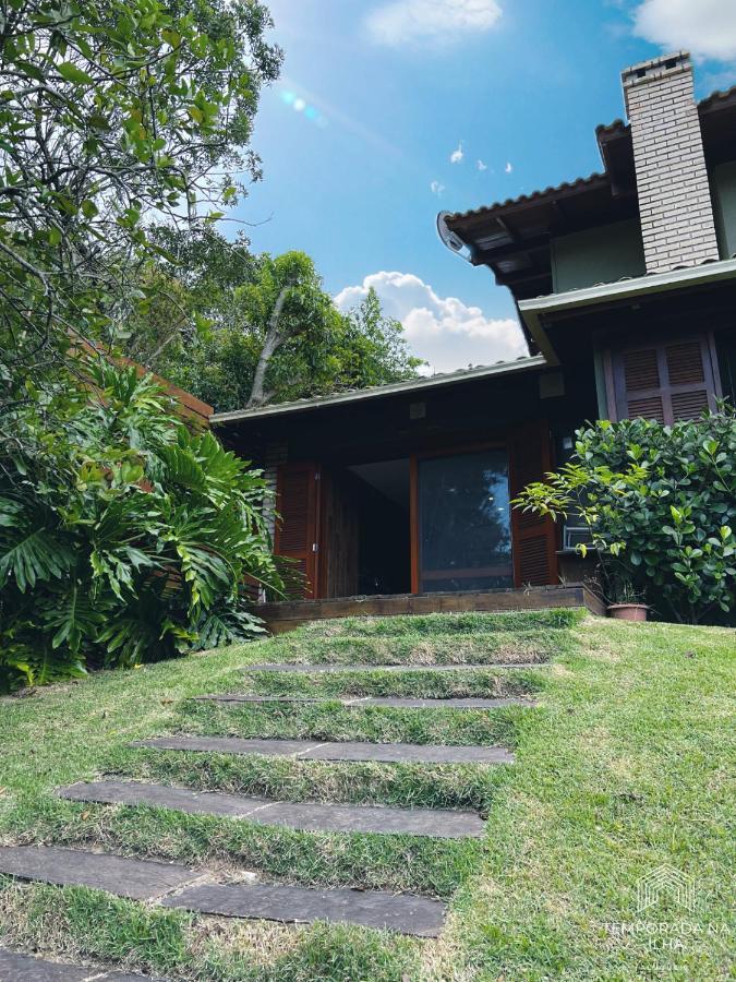 Casa De Praia No Rosa - Vista Para Lagoa De Ibiraquera Imbituba  Dış mekan fotoğraf